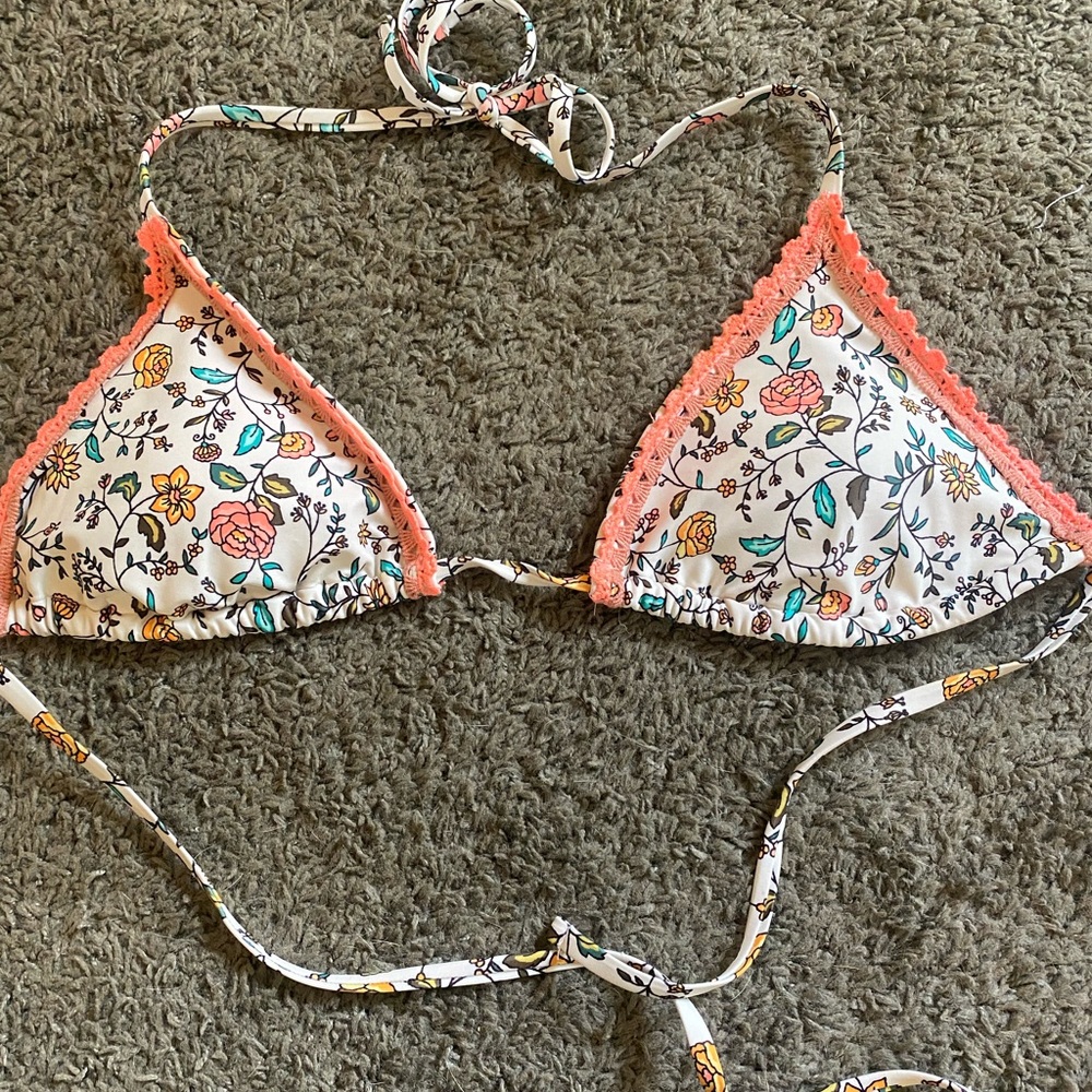 Floral Bikini Top